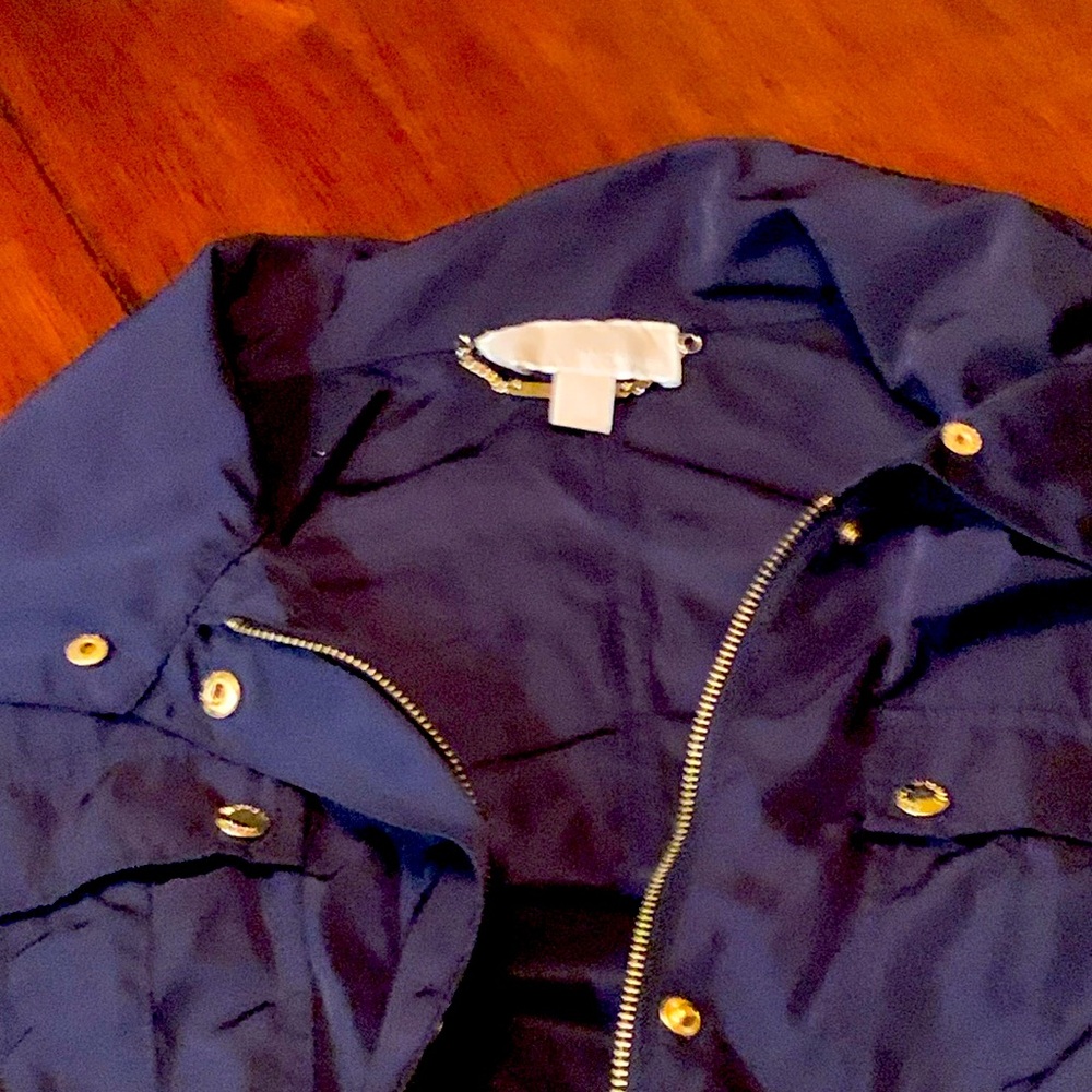 Rare, limited edition authentic new Michael Kors rain trendy jacket size L